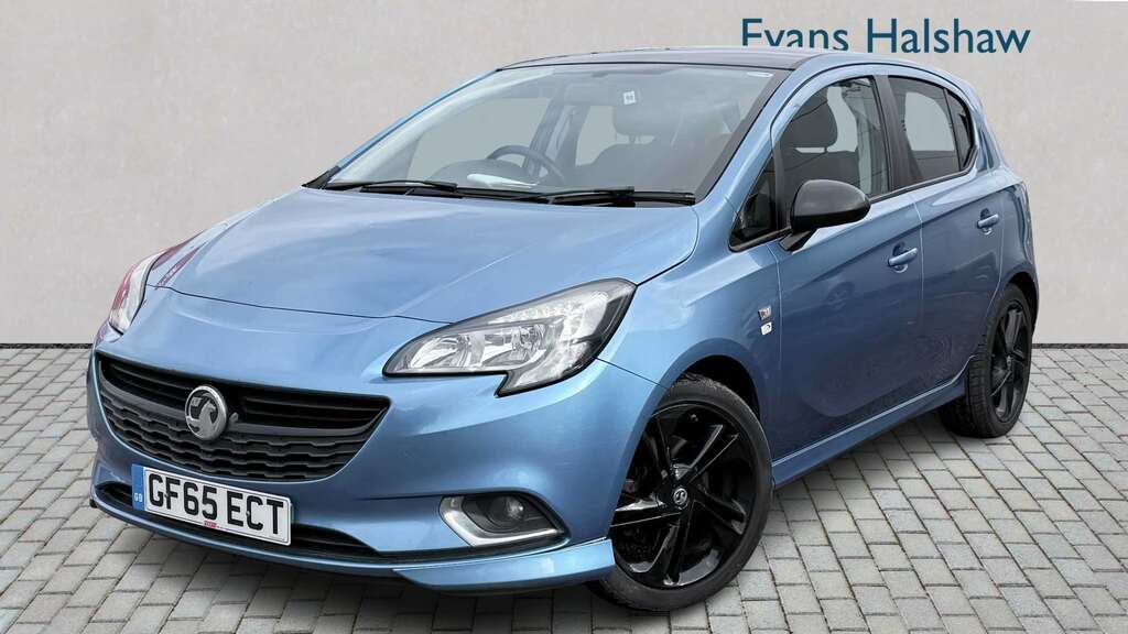 Vauxhall Corsa 1.0T Ecoflex Limited Edition 2015 GF65ECT Blue #3