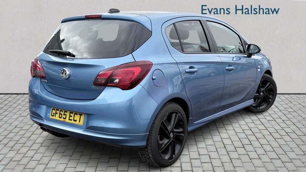 Vauxhall Corsa 1.0T Ecoflex Limited Edition 2015 GF65ECT Blue #6