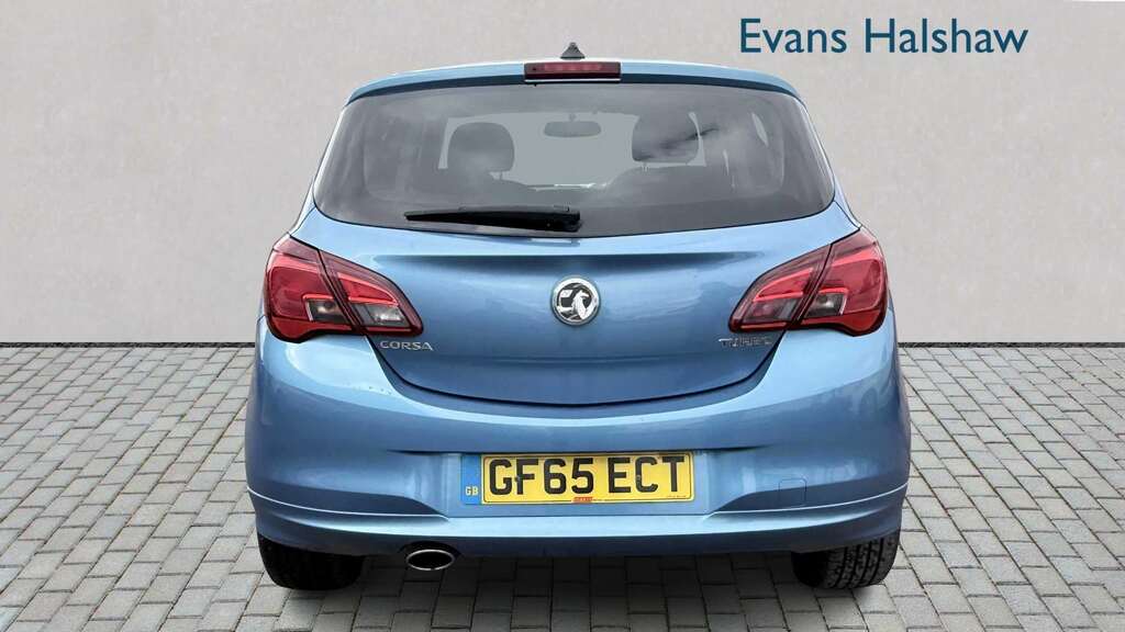 Vauxhall Corsa 1.0T Ecoflex Limited Edition 2015 GF65ECT Blue #5