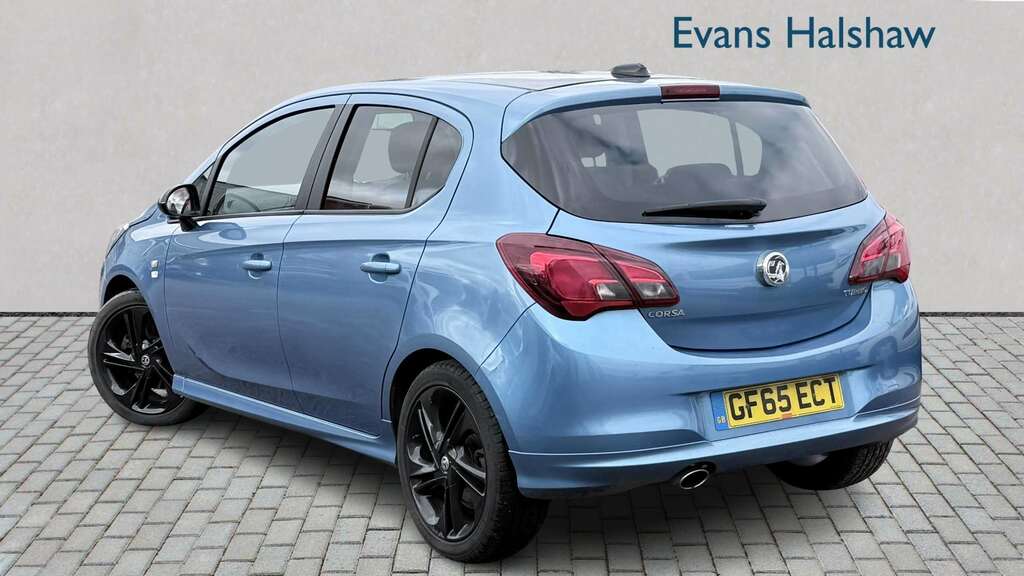Vauxhall Corsa 1.0T Ecoflex Limited Edition 2015 GF65ECT Blue #4