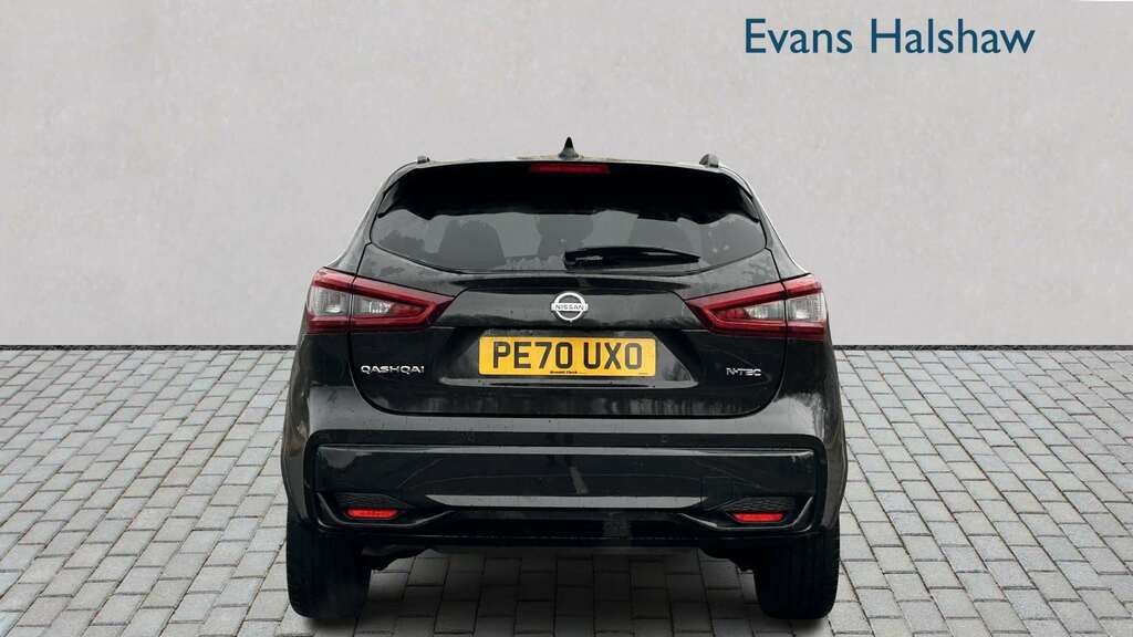 Nissan Qashqai 1.3 Dig-t N-tec 2020 PE70UXO Black #3