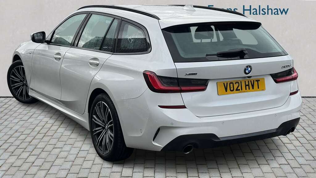 BMW 3 Series 320D Xdrive Mht M Sport Step 2021 VO21HVT White #3