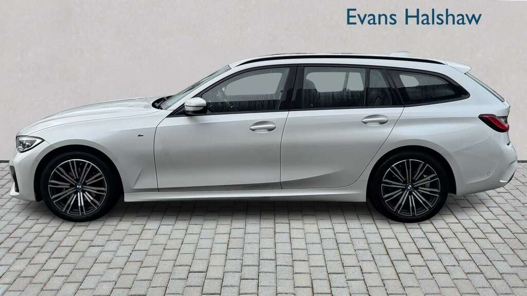 BMW 3 Series 320D Xdrive Mht M Sport Step 2021 VO21HVT White #4