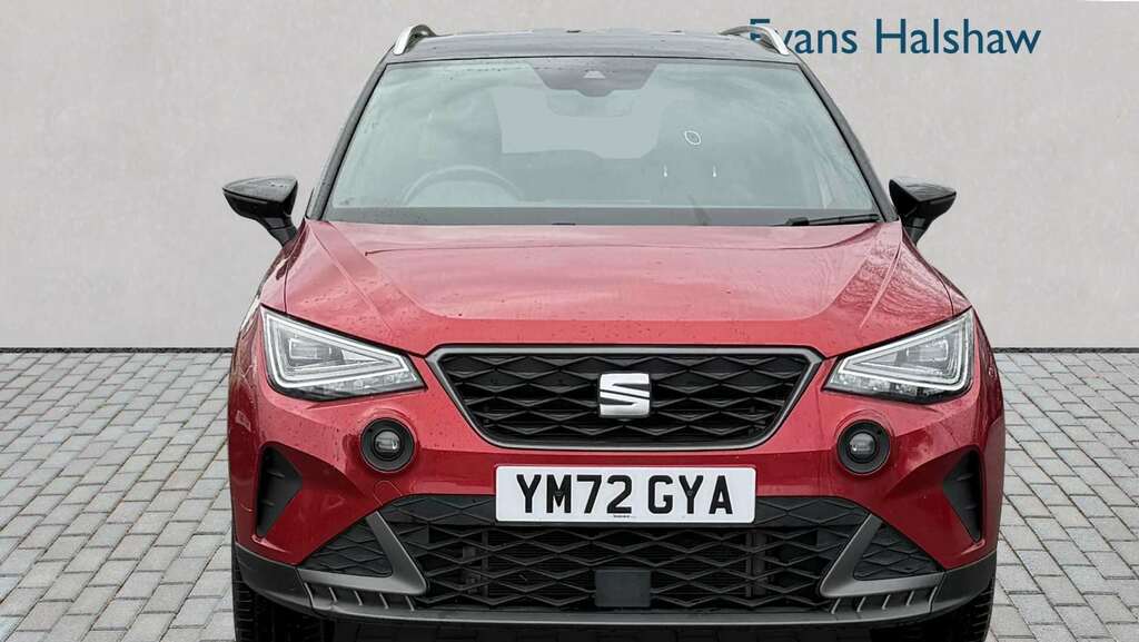Seat Arona 1.0 Tsi 110 Fr Sport 2023 YM72GYA Red #4