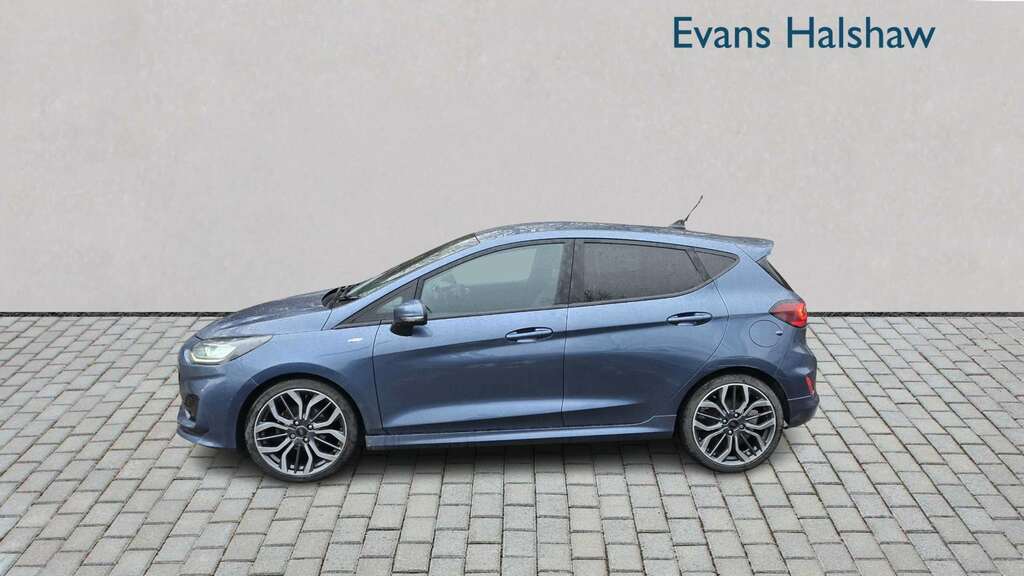 Ford Fiesta 1.0 Ecoboost Hybrid Mhev 125 St-line X 2023 YP72ZNJ Blue #3