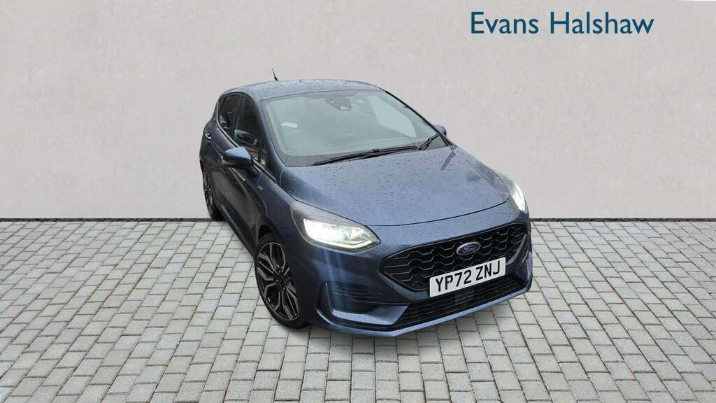 Ford Fiesta 1.0 Ecoboost Hybrid Mhev 125 St-line X 2023 Blue