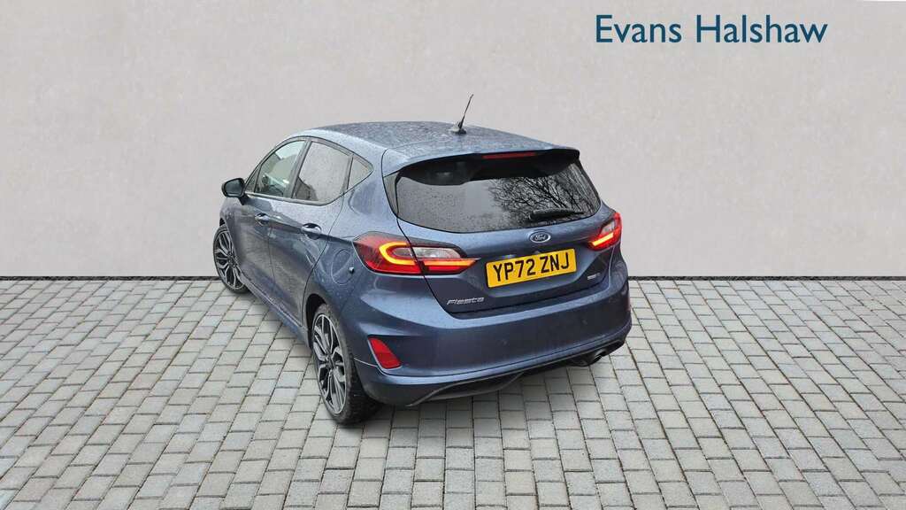 Ford Fiesta 1.0 Ecoboost Hybrid Mhev 125 St-line X 2023 YP72ZNJ Blue #2