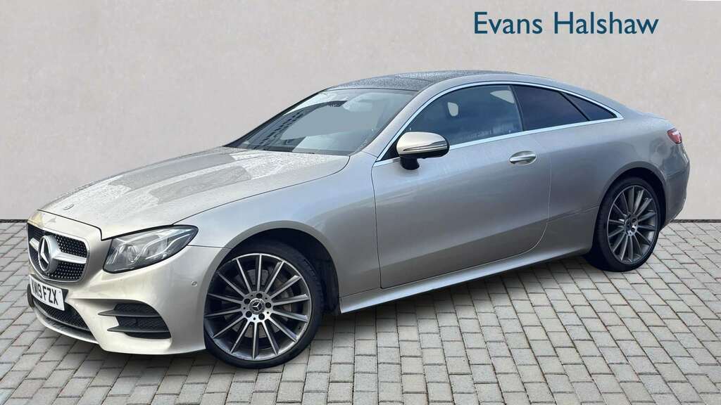 Mercedes-Benz E Class E400d 4Matic Amg Line Premium Plus 9G-tronic 2 KM19FZX Silver #2