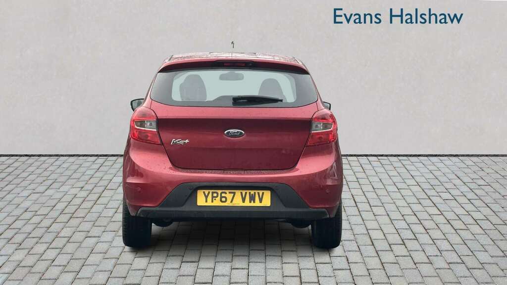 Ford KA+ 1.2 85 Zetec 2017 YP67VWV Red #3
