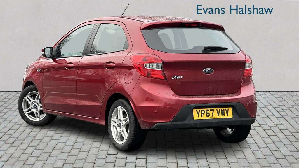 Ford KA+ 1.2 85 Zetec 2017 YP67VWV Red #2