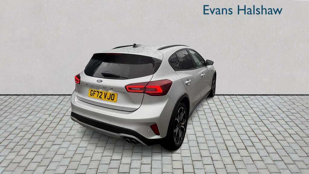 Ford Focus 1.0 Ecoboost 125 Active X Edition 2022 GF72VJO Silver #4