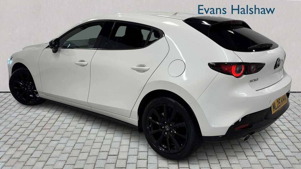 Mazda 3 2.5 E-skyactiv G Mhev 140 Homura 2025 ML25HYH White #2