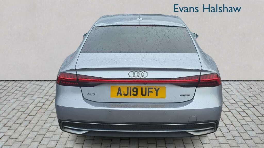 Audi A7 55 Tfsi Quattro Sport S Tronic 2019 AJ19UFY Silver #3