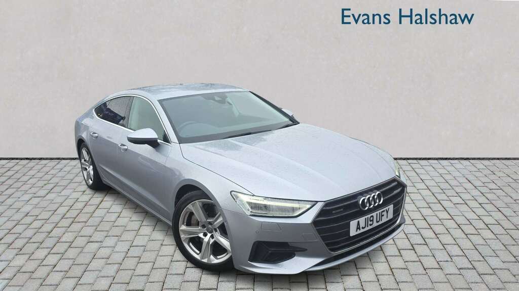 Audi A7 55 Tfsi Quattro Sport S Tronic 2019 Silver