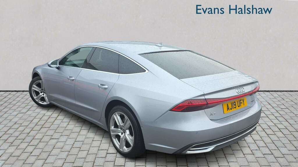 Audi A7 55 Tfsi Quattro Sport S Tronic 2019 AJ19UFY Silver #2