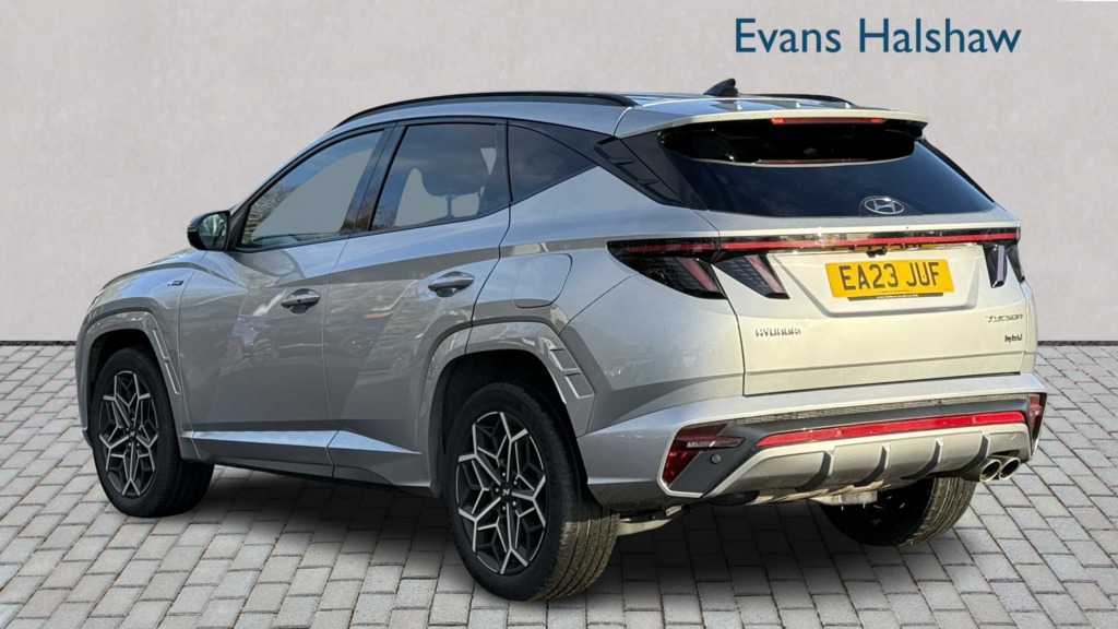 Hyundai Tucson 1.6 Tgdi Hybrid 230 N Line 2Wd 2023 EA23JUF Silver #5