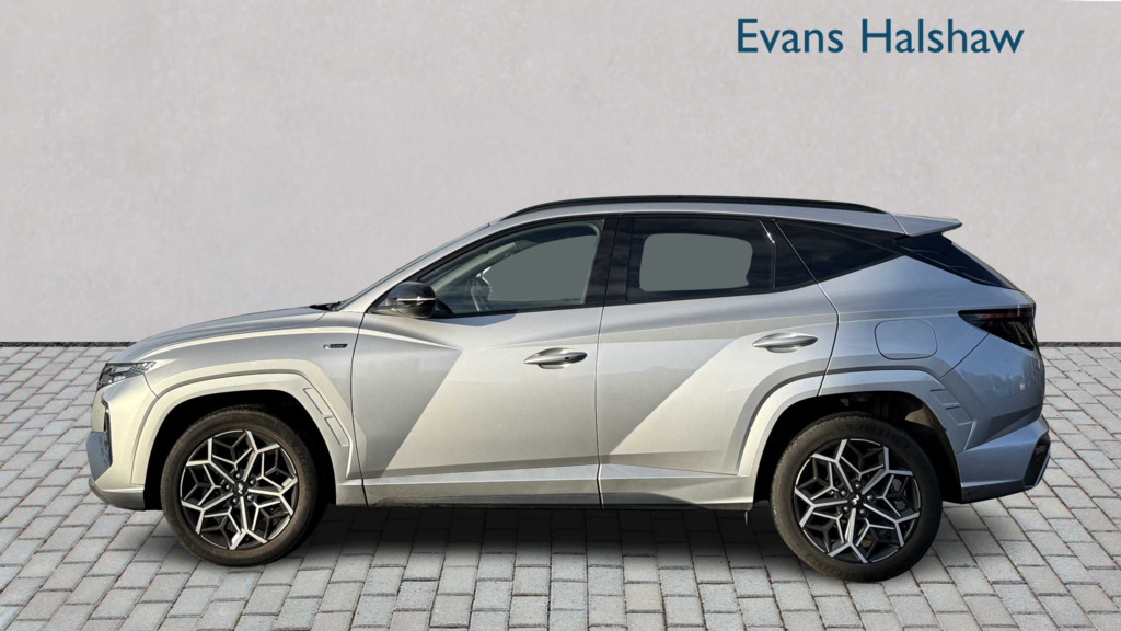 Hyundai Tucson 1.6 Tgdi Hybrid 230 N Line 2Wd 2023 EA23JUF Silver #4
