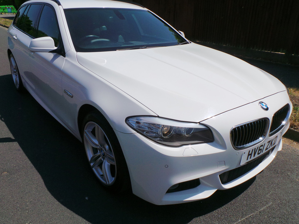 BMW 5 Series 2011 520D M Sport White