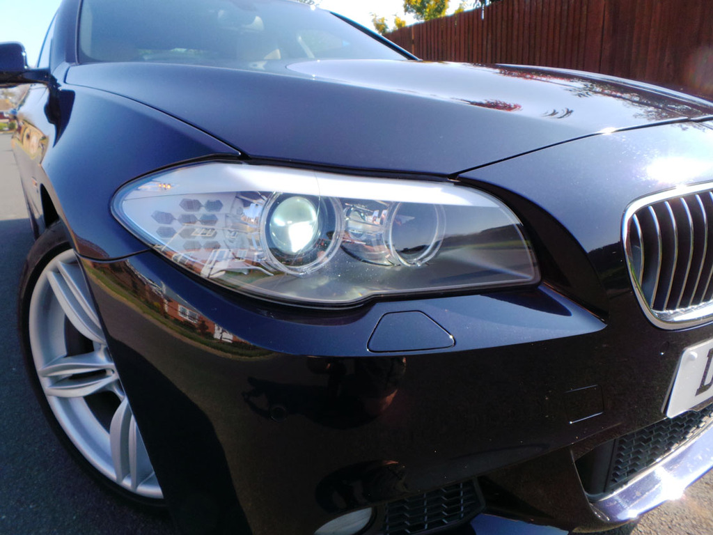 BMW 5 Series 2011 520D M Sport HV61ZKD White #4