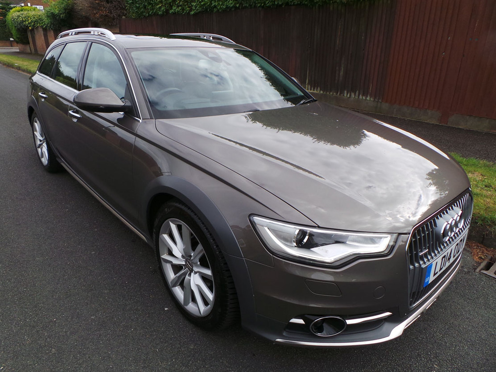 Audi A6 Allroad 2014 A6 Allroad Bitdi Quattro Grey