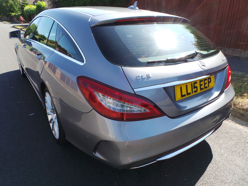 Mercedes-Benz CLS 2015 Cls 220 Amg Line Bluetec LL15EEP Silver #2