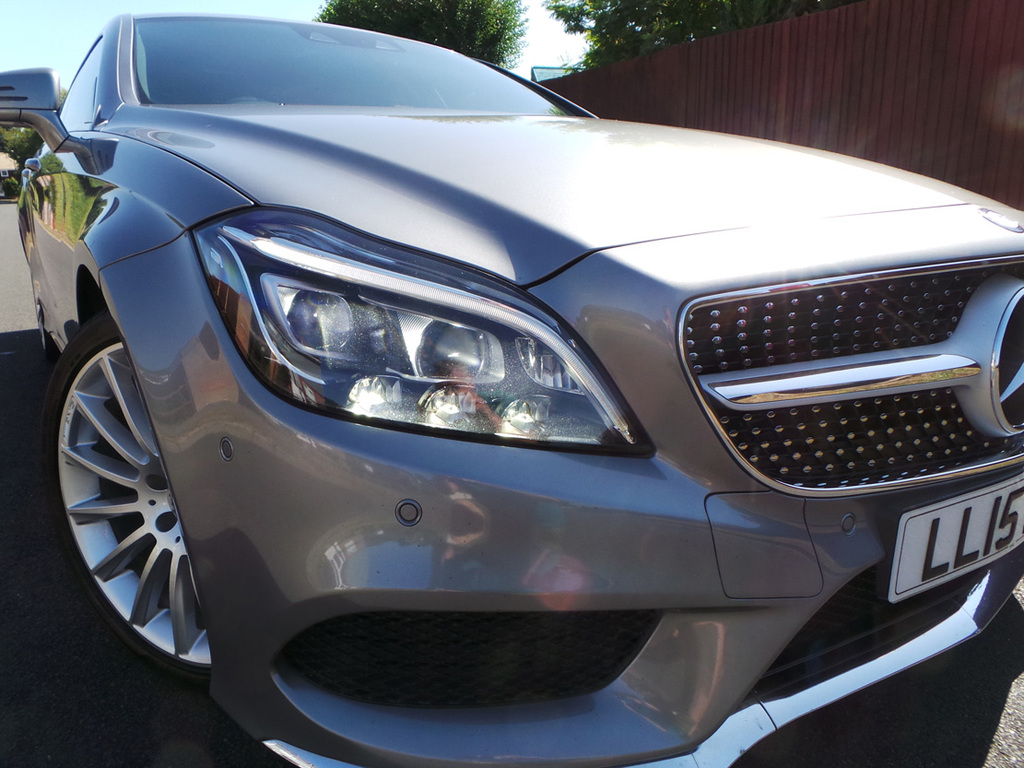 Mercedes-Benz CLS 2015 Cls 220 Amg Line Bluetec LL15EEP Silver #3