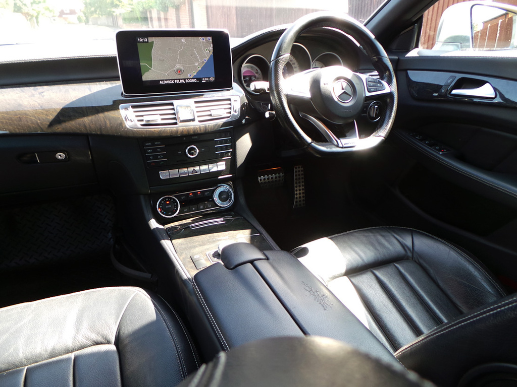 Mercedes-Benz CLS 2015 Cls 220 Amg Line Bluetec LL15EEP Silver #4