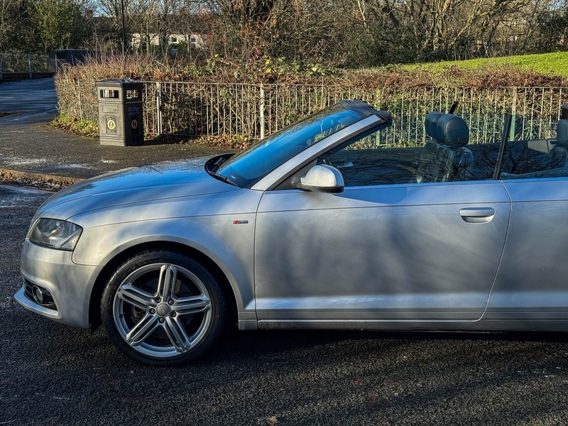 Audi A3 Cabriolet 2.0 Tfsi S Line Silver #6