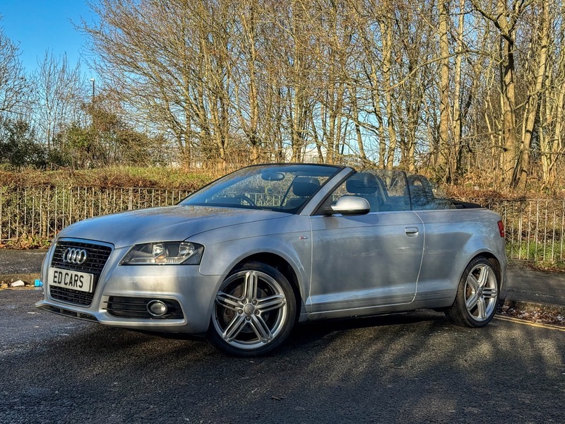 Audi A3 Cabriolet 2.0 Tfsi S Line Silver #5