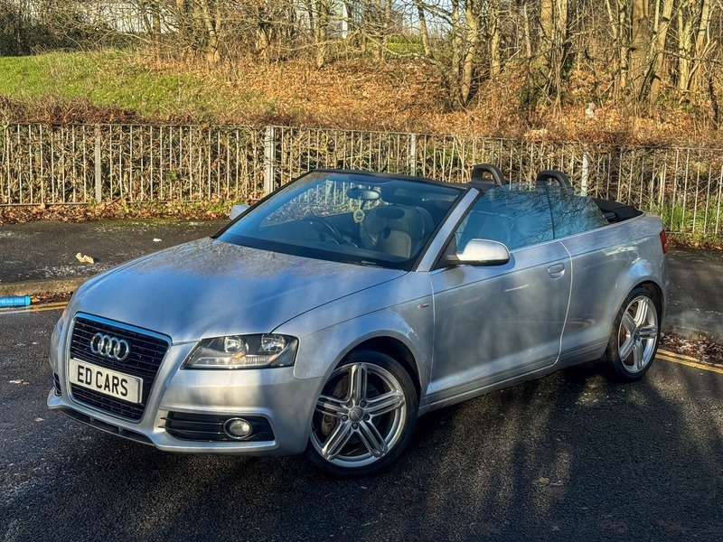 Audi A3 Cabriolet 2.0 Tfsi S Line Silver #4