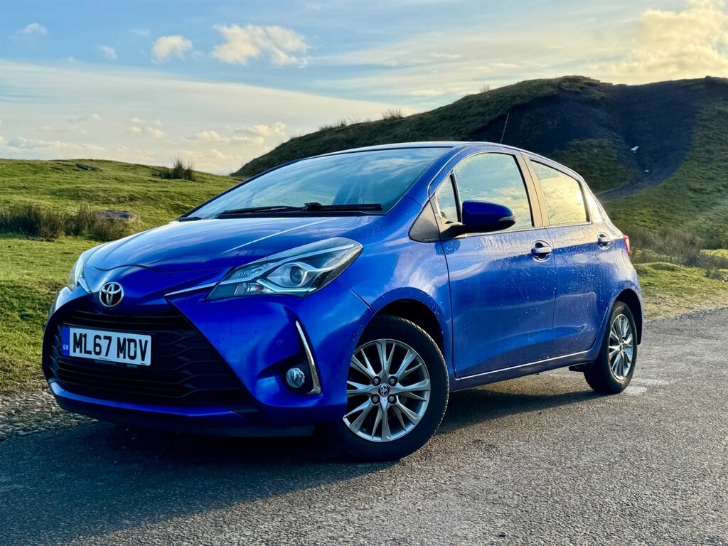 Toyota Yaris 1.5 Vvt-i Icon Tech Cvt Euro 6 Blue #3