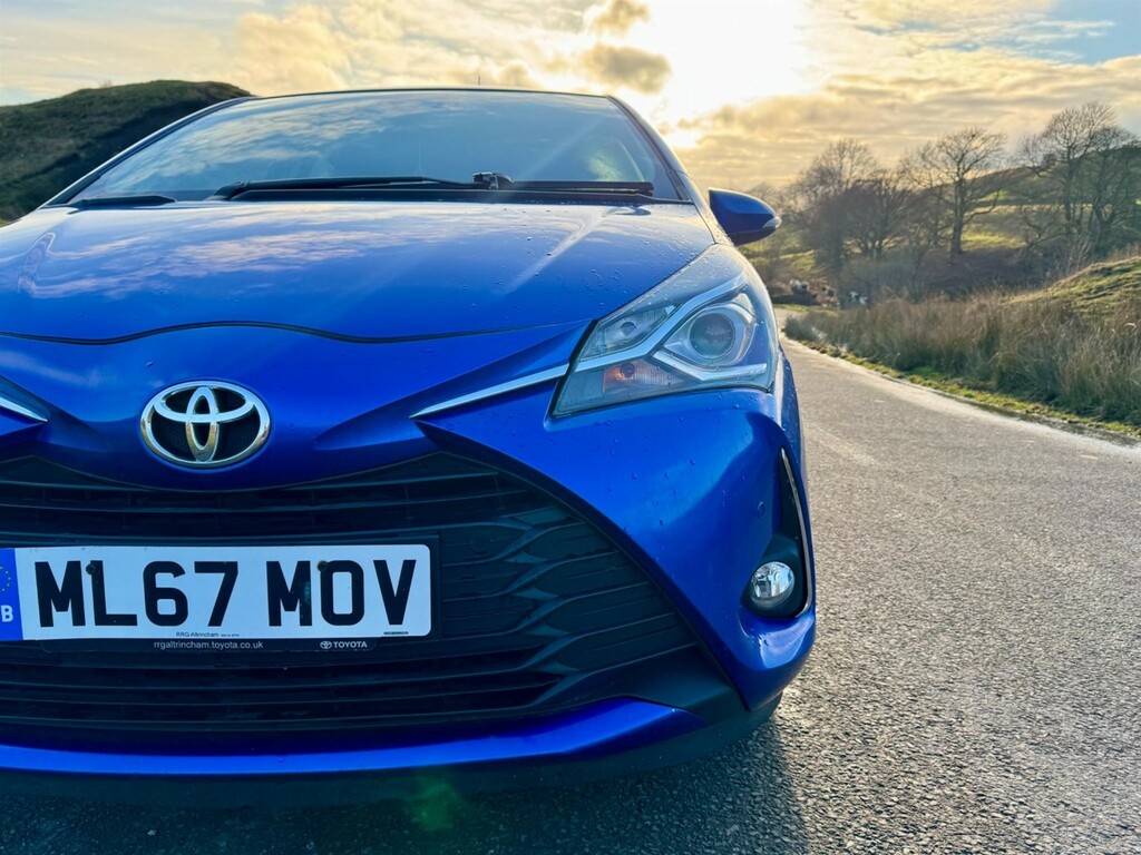 Toyota Yaris 1.5 Vvt-i Icon Tech Cvt Euro 6 Blue #4