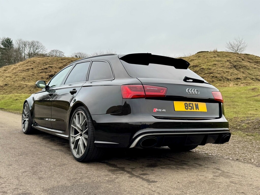 Audi RS6 Avant 4.0 Tfsi V8 Performance Tiptronic Quattro Euro 6 Black #3