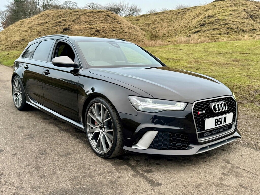 Audi RS6 Avant 4.0 Tfsi V8 Performance Tiptronic Quattro Euro 6 Black #4