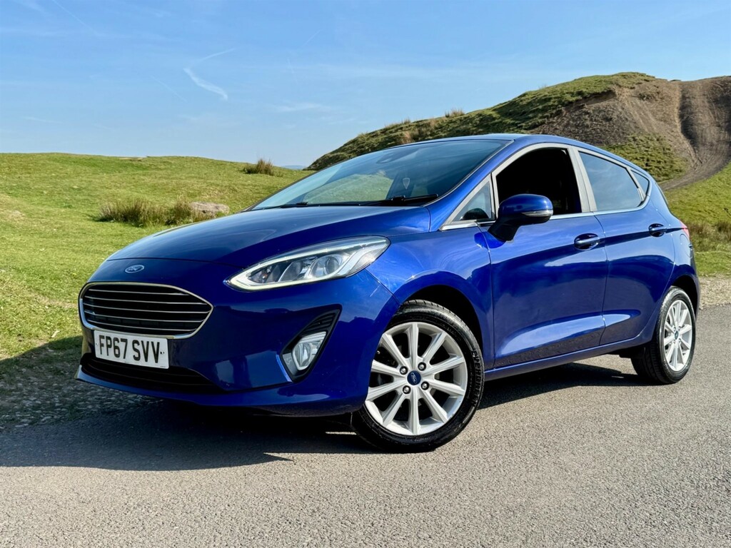 Ford Fiesta 1.5 Tdci Titanium Euro 6 Ss FP67SVV Blue #3