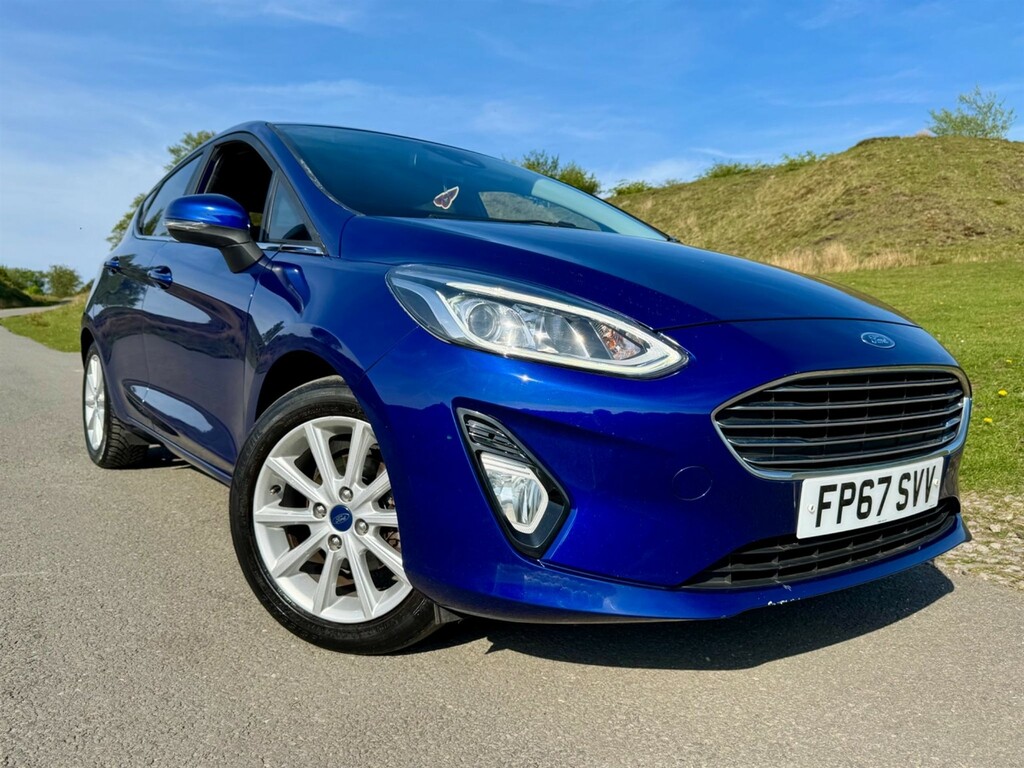 Ford Fiesta 1.5 Tdci Titanium Euro 6 Ss FP67SVV Blue #6