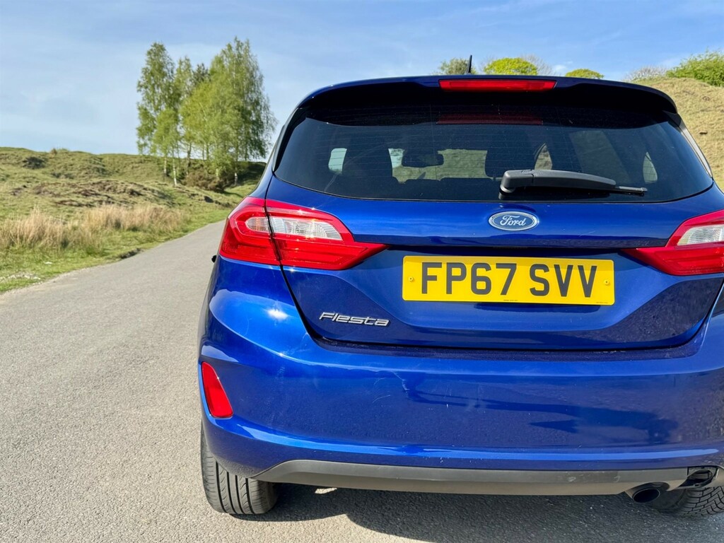 Ford Fiesta 1.5 Tdci Titanium Euro 6 Ss FP67SVV Blue #4