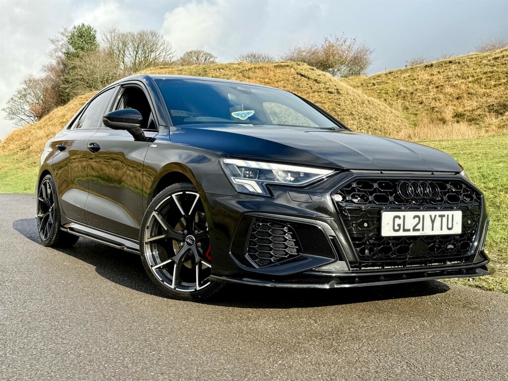 Audi A3 1.5 Tfsi 35 S Line S Tronic Euro 6 Ss GL21YTU Black