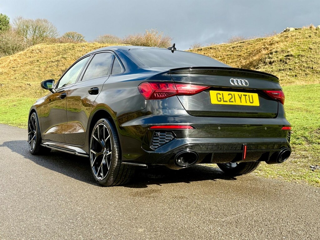 Audi A3 1.5 Tfsi 35 S Line S Tronic Euro 6 Ss GL21YTU Black #3