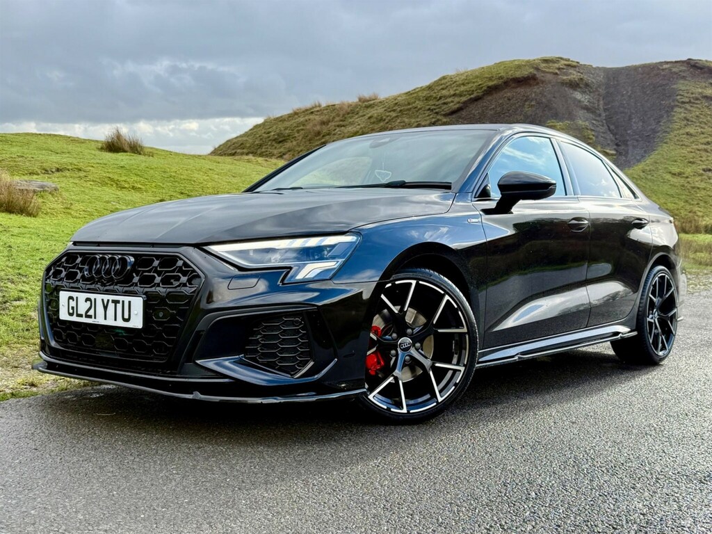 Audi A3 1.5 Tfsi 35 S Line S Tronic Euro 6 Ss GL21YTU Black #2