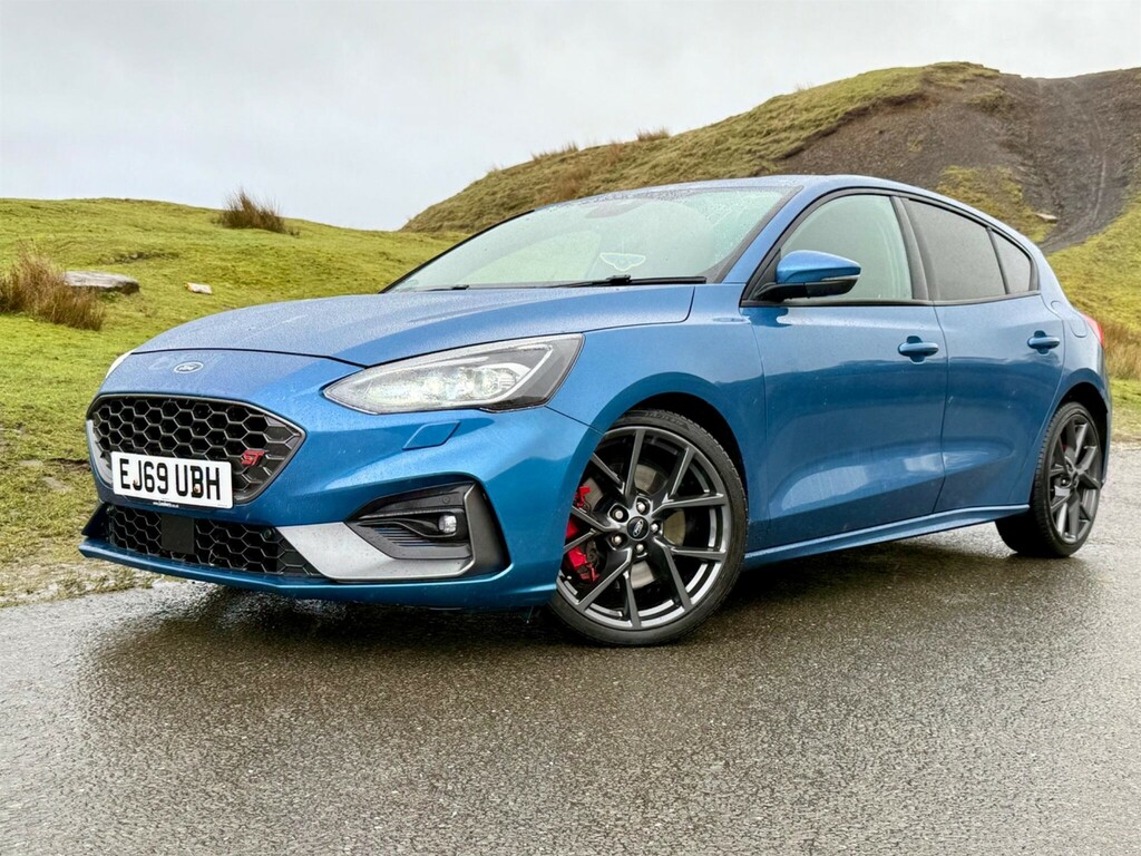Ford Focus 2.0 Ecoblue St Euro 6 Ss EJ69UBH Blue #3
