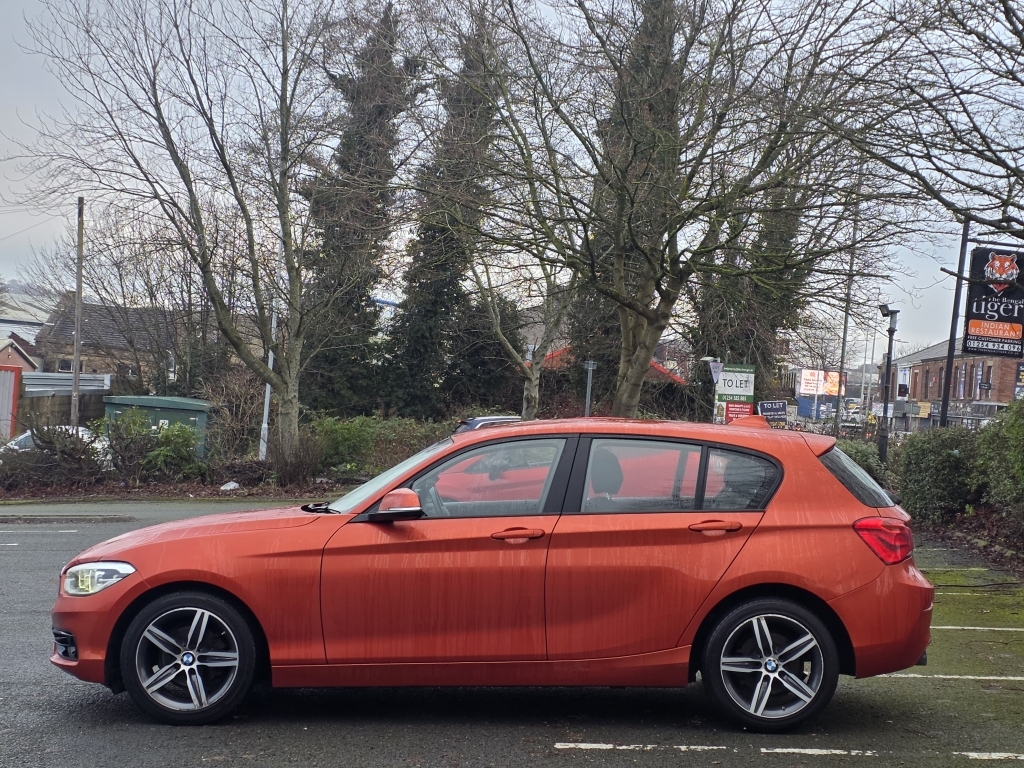 BMW 1 Series 1.5 116D Sport HT65COA Orange #4