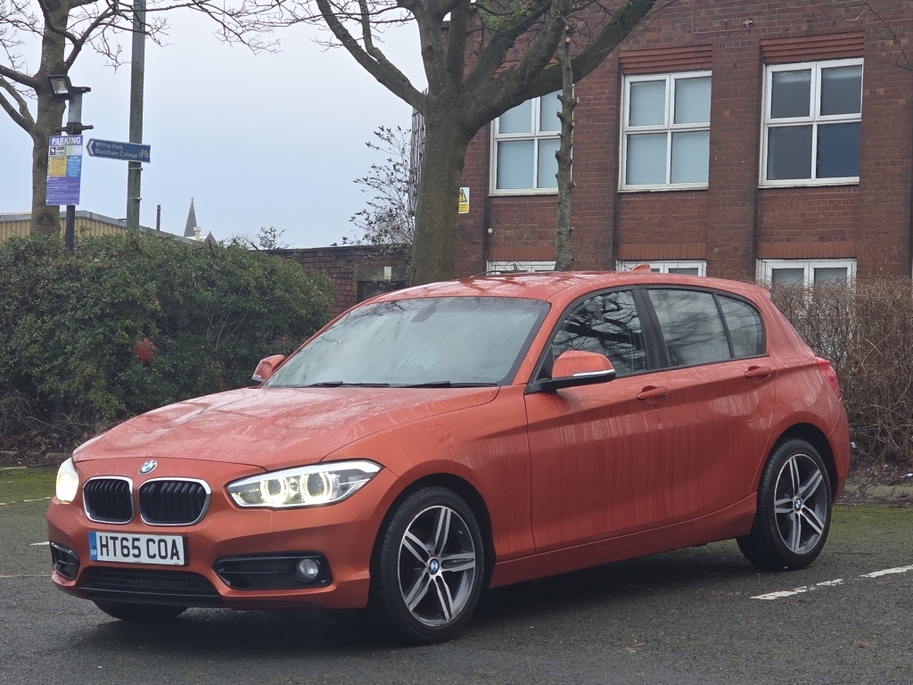 BMW 1 Series 1.5 116D Sport HT65COA Orange #2