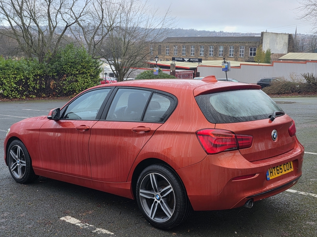 BMW 1 Series 1.5 116D Sport HT65COA Orange #6