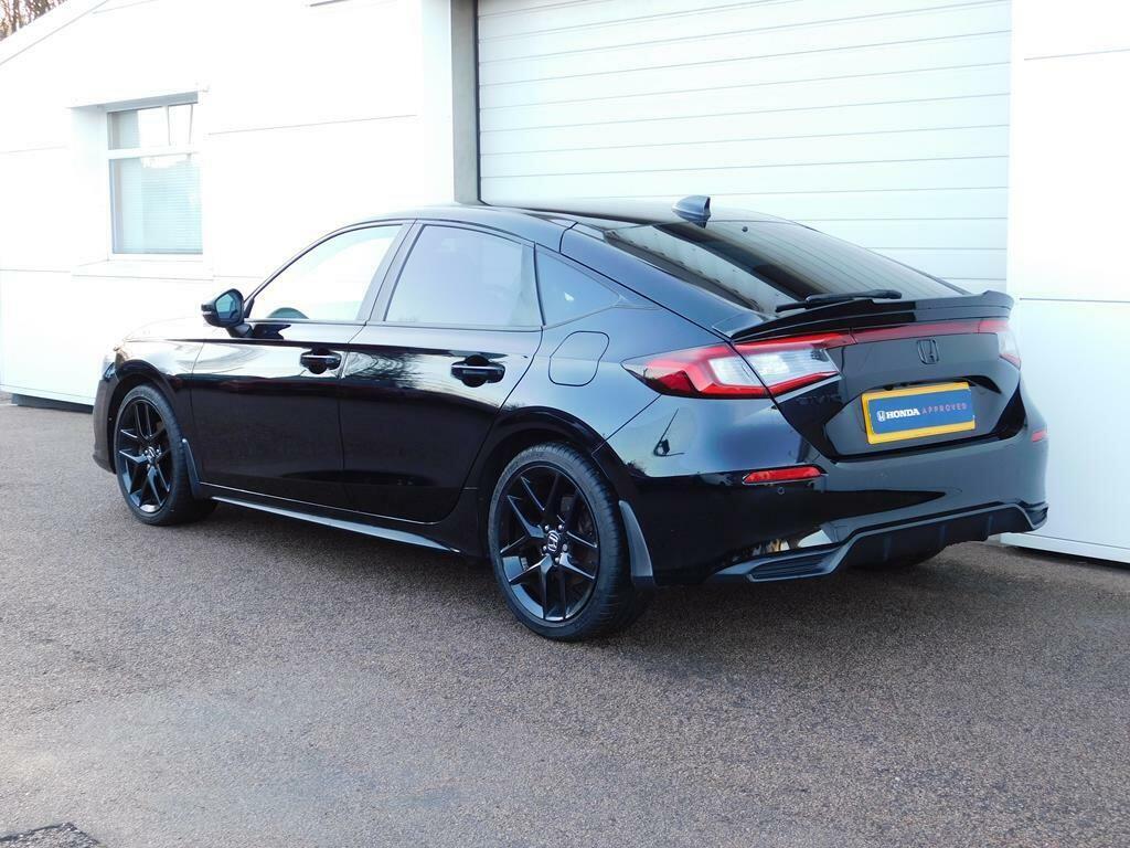 Honda Civic 2.0 H I-mmd Sport Ecvt Euro 6 Ss SW72OPE Black #5