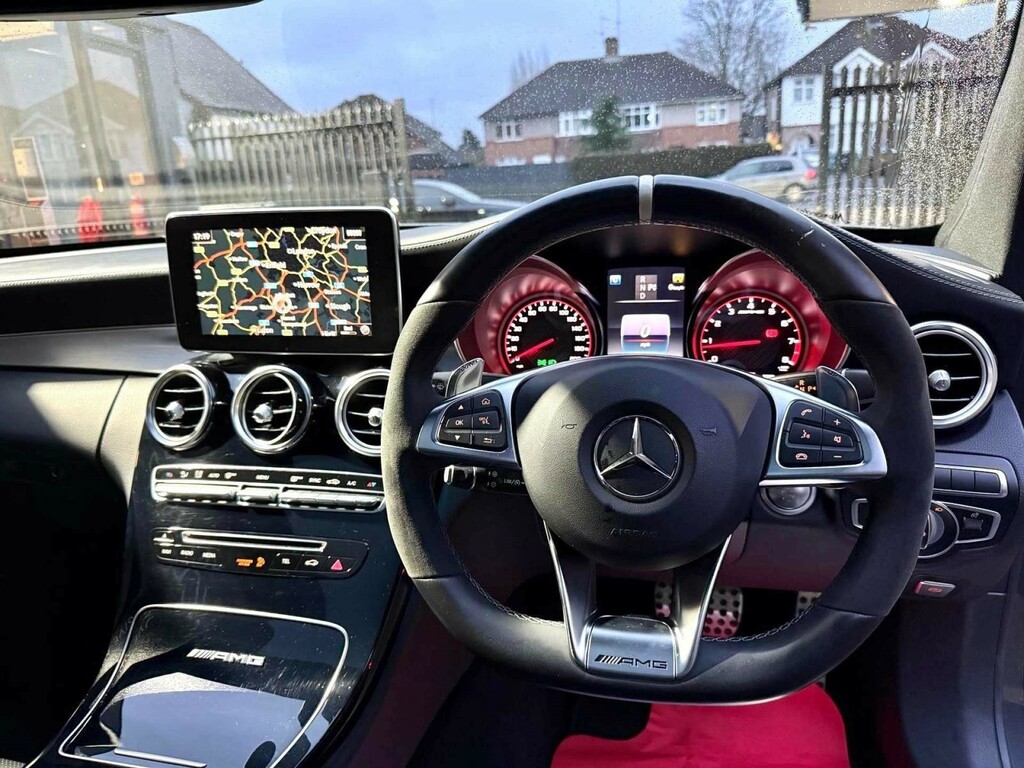 Mercedes-Benz C Class V8 Biturbo Amg S Premium Spds Mct Euro 6 Ss CK17FDG Grey #5