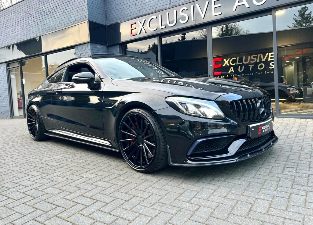 Mercedes-Benz C Class V8 Biturbo Amg S Premium Spds Mct Euro 6 Ss Black