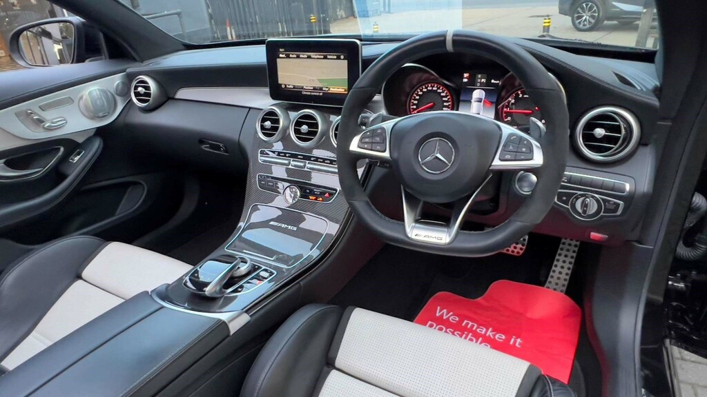 Mercedes-Benz C Class V8 Biturbo Amg S Premium Spds Mct Euro 6 Ss P5RYC Black #3