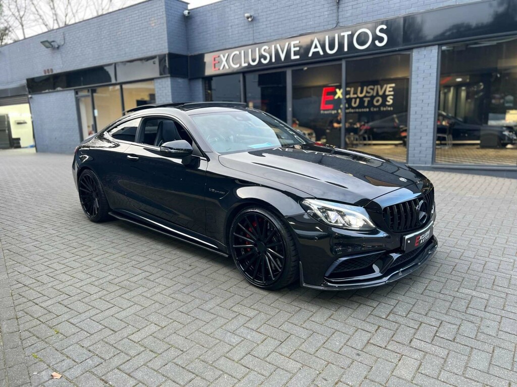 Mercedes-Benz C Class V8 Biturbo Amg S Premium Spds Mct Euro 6 Ss P5RYC Black #4