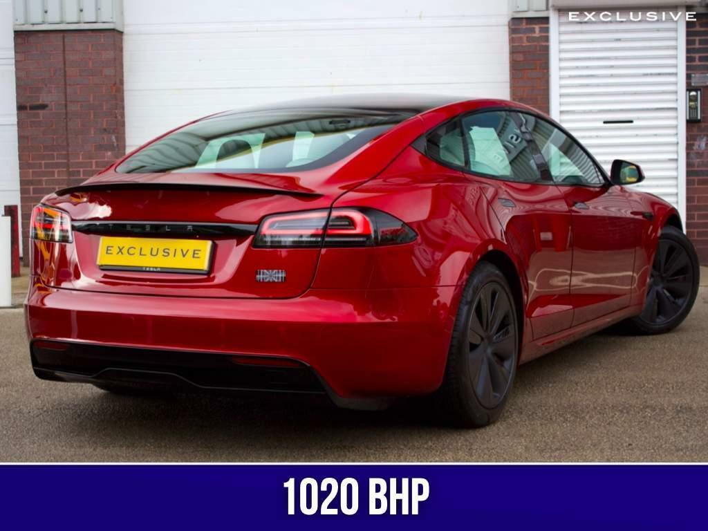 Tesla Model S Tri Motor Plaid 4Wde Red #5